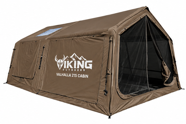 Valhalla 215 Cabin — Wolf Brown branded color preview
