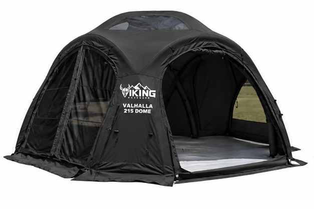Valhalla 215 Dome — Black Knight branded color preview