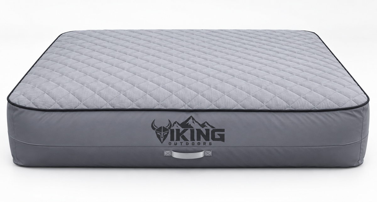Viking Large Inflatable Bed — Grey