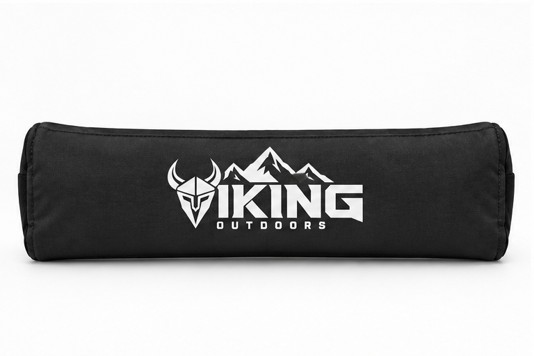 Viking Inflatable Lumbar Cushion — Black